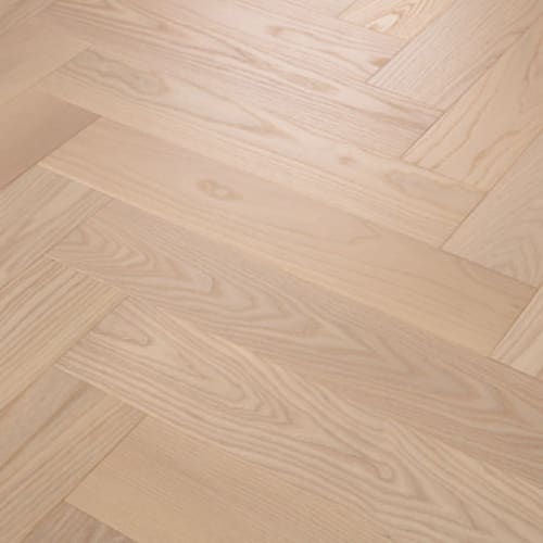 European Ash Herringbone in Plaza Hardwood