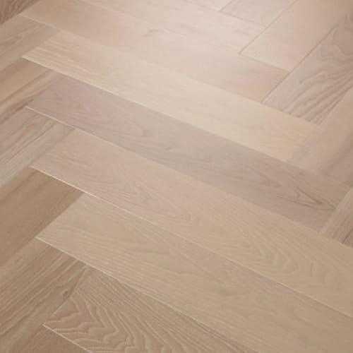 European Ash Herringbone in Bistro Hardwood