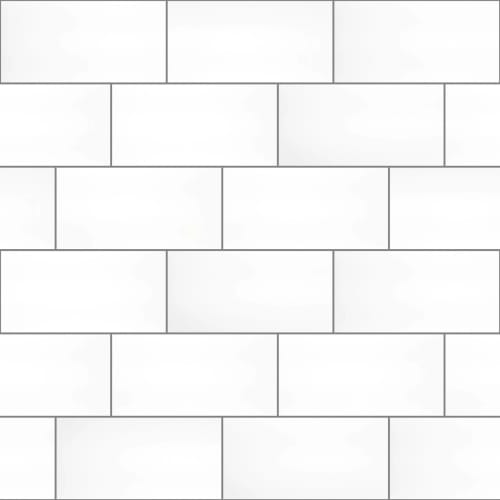 GRANDEUR 8X16 GLOSS in White Tile