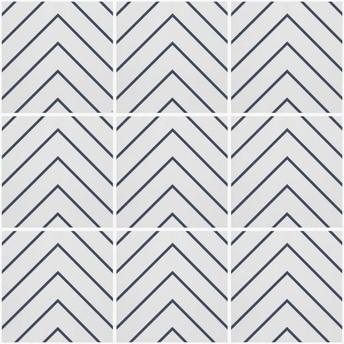 ENRICH 8X8 in Indigo Tile