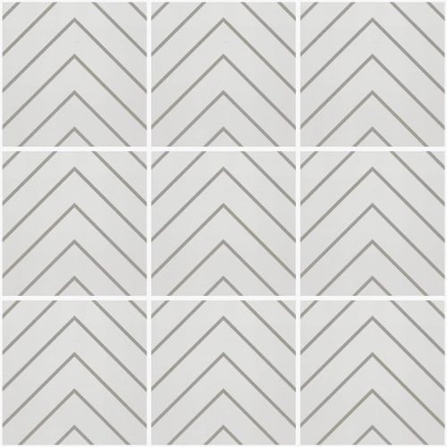 ENRICH 8X8 in Pewter Tile
