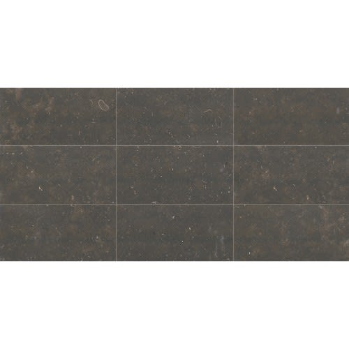 Center City in Chadwick Charcoal 4x12 Honed Natural Stone