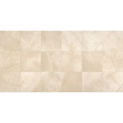 Marble Collection in Phaedra Cream 12x24 Polished Natural Stone