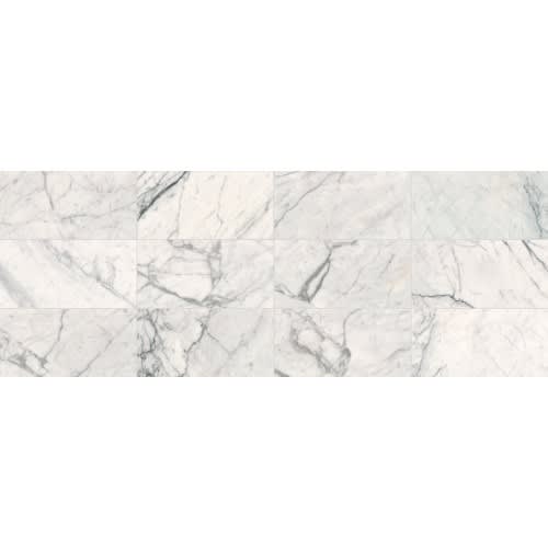 Marble Collection in Statuario 12x24 Polished Natural Stone