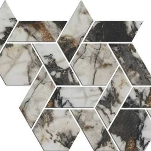 Foyer in Contrast-Landmark Hex Tile