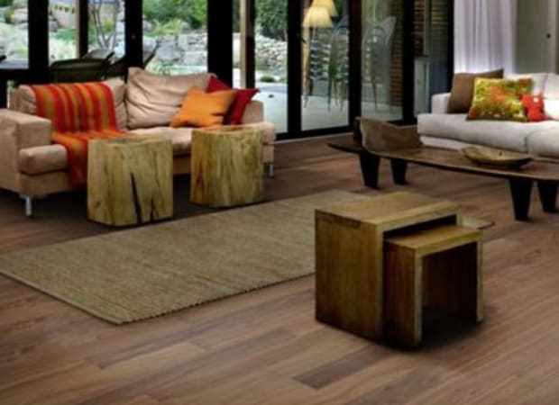 Life Collection in Pure Walnut Narrow Hardwood
