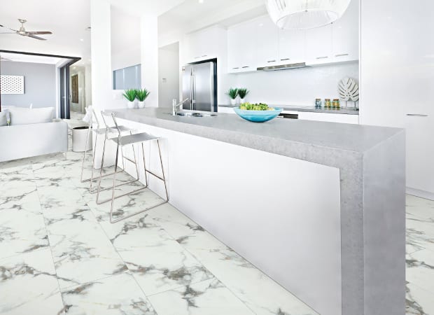 Tile Options in Cirrus Luxury Vinyl