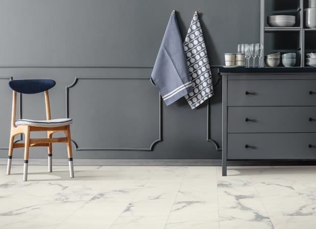 Tile Options in Blush Luxury Vinyl