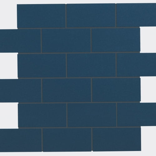 Retroactive 2.0 in Royal Navy Mosaic 2"x4" Tile