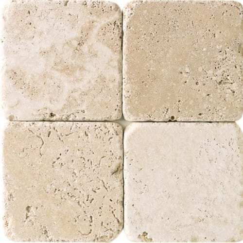 Travertine in Mediterr Ivory-12x12x.5 Natural Stone