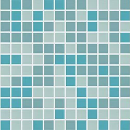 Unglazed Mosaics in Blissful Blend Tile