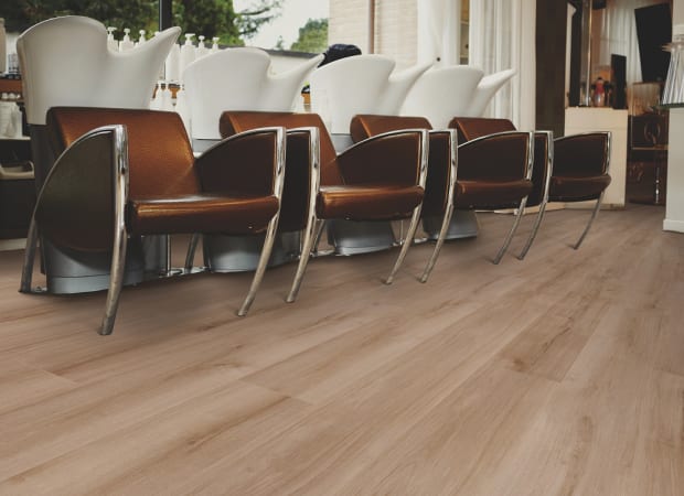 Coretec Pro Plus Enhanced Planks in Lucent Oak Luxury Vinyl