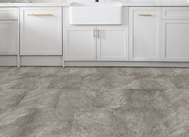 Core Foundations in Iron Luxury Vinyl
