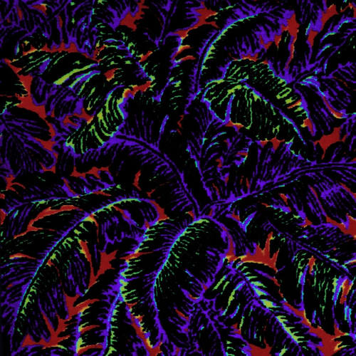 Hot Tropics Fluorescent - 18 in Fluorescent Carpet
