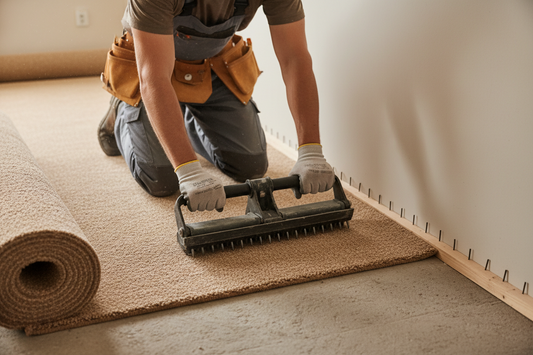 A professional carpet installation in Durant, OK