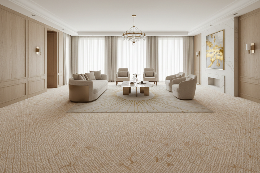 Wall to wall modern carpet flooring in Durant, OK