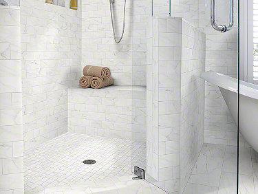 Maximus 3x6 Wall in Carrara Tile