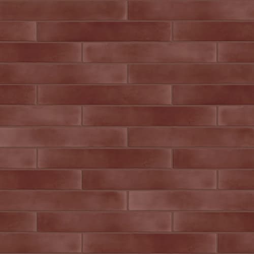 SUNSET GLOW 2.5X16 in Ravello Red Tile