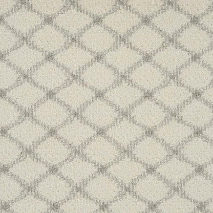 Sheer Lattice in Grey Mist Carpet