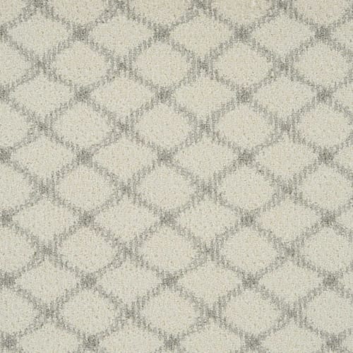 Sheer Lattice in Grey Mist Carpet