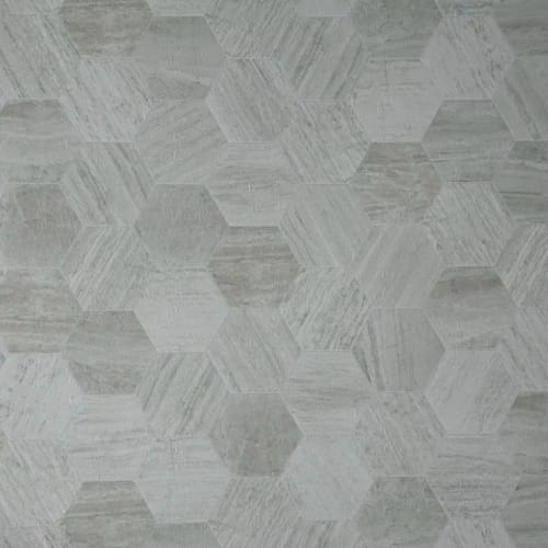 Hive in Swarm - Silver Vinyl Sheet Goods