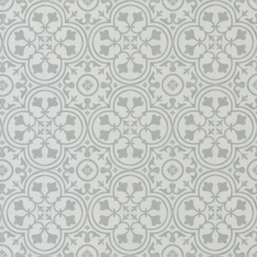Deco in Pewter - Silver Vinyl Sheet Goods