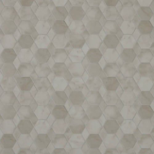 Oceana in Shell - Silver Vinyl Sheet Goods