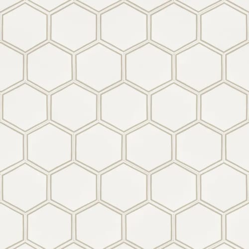 Hexx in Charm - Platinum Vinyl Sheet Goods