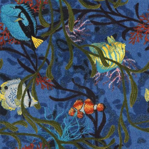 Under the Sea - 26 in Multi Carpet