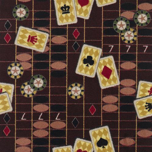 Feeling Lucky - 32 in Burgundy Carpet
