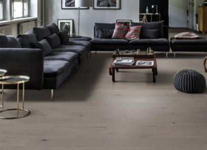 Beyond Retro Collection in Pearl Grey Plank Hardwood