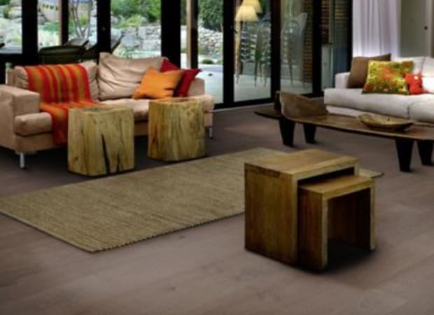 Beyond Retro Collection in Charcoal Light Plank Hardwood