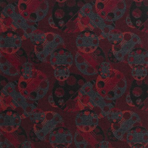 Reeling - 26 in Burgundy Carpet