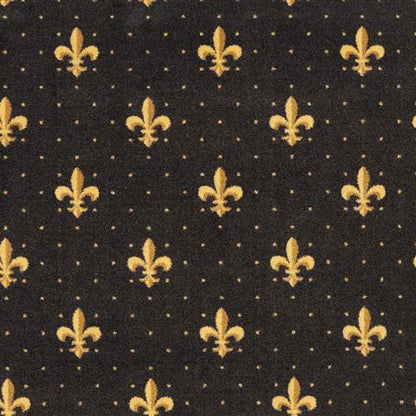 Fleur de Lis - 26 in Brown Carpet