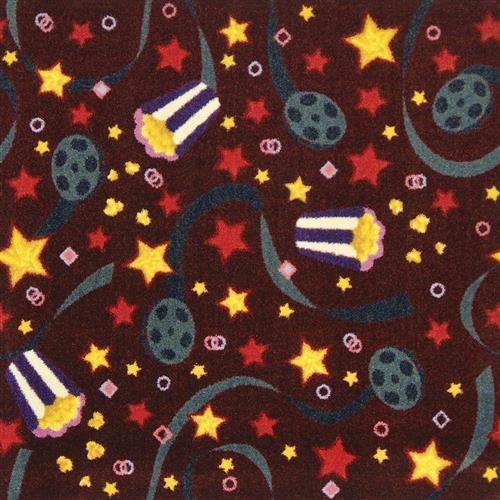 Feature Film - 32 in Burgundy Carpet