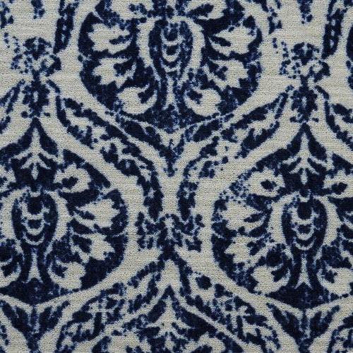 Euro London in Londn Blue Velvet Carpet