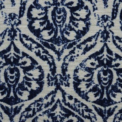 Euro London in Londn Blue Velvet Carpet