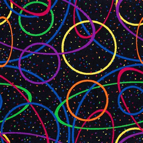 Looped Fluorescent in Fluorescent Carpet