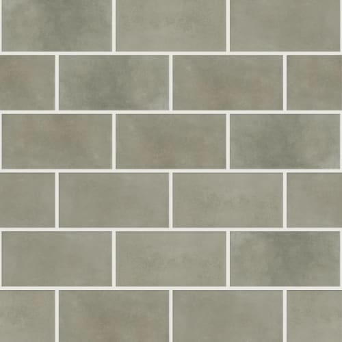HALFTONE 4X8 GLOSS in Soft Mint Tile