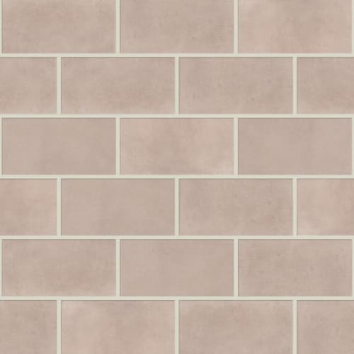 HALFTONE 4X8 GLOSS in Pink Velvet Tile