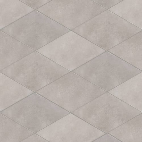 HALFTONE ROMBO GLOSS in Grey Vetiver Tile