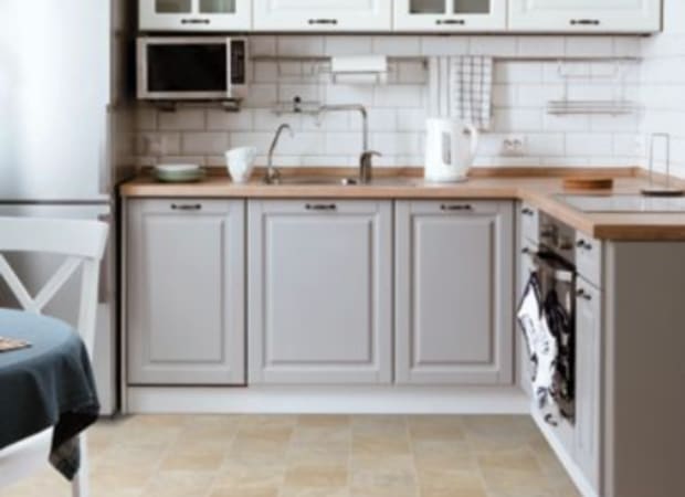 Fieldcrest in Honey Slate Vinyl Sheet Goods