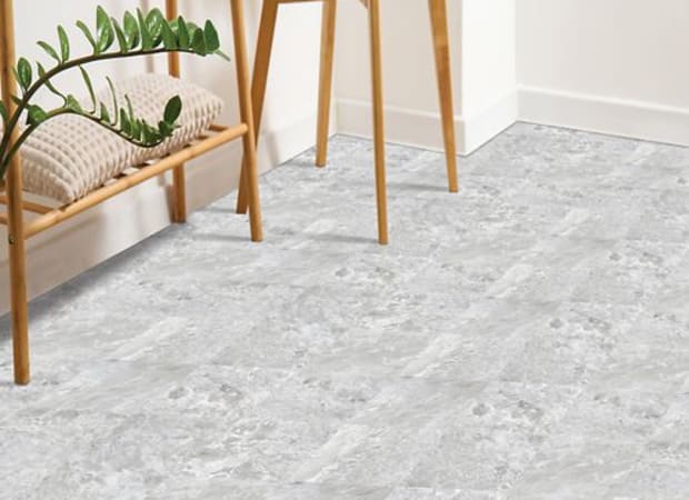 Elan Peak in Sterling Vinyl Sheet Goods