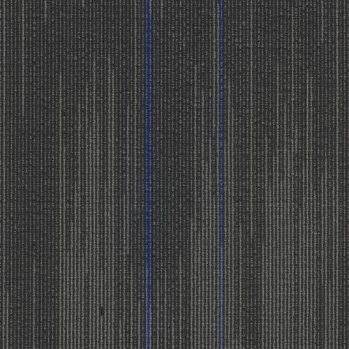 Reverb Plank in Indigo Carpet Tile