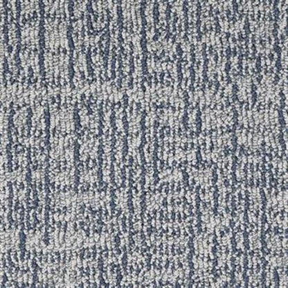 Modern Mesh in Blue Saphire Carpet