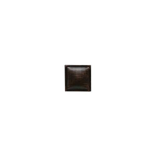Armor in Oil Rubbed Bronze 2 X 2 Pillow Glass Tile