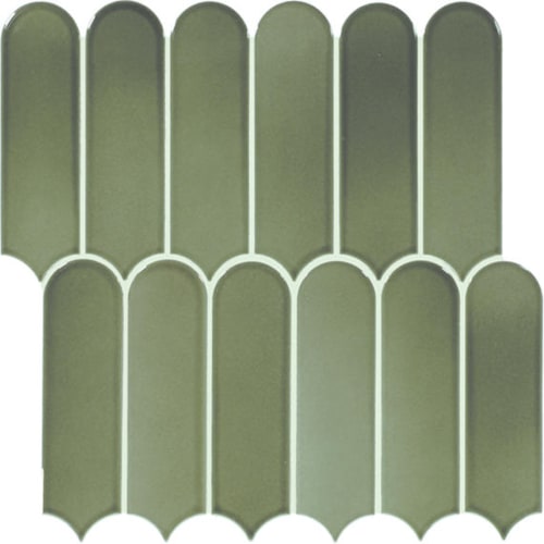 Artefino Vintage in Verdelite Fish Scale Tile