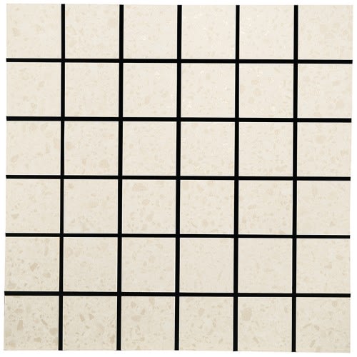 Alaska in Bone Mosaic 2"x2" Tile