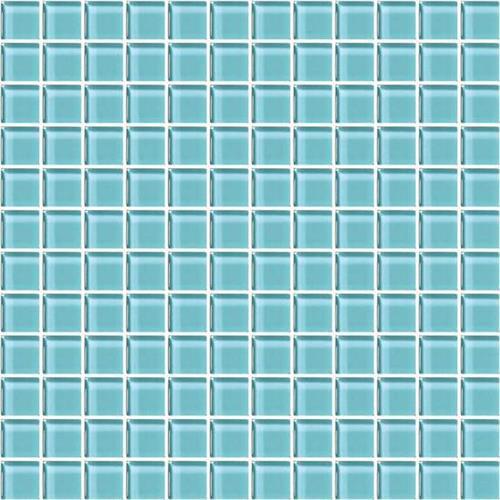 Color Appeal in Fountain Blue 1x1 Mosaic