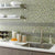 Color Appeal in Fountain Blue 1x1 Mosaic Glass Tile